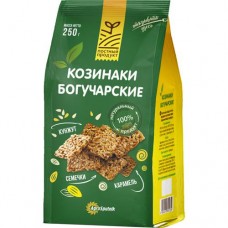 Восточные сладости типа карамели на основе семян подсолнечника и кунжута Козинаки Богучарские 250 г в магазинах Пятерочка