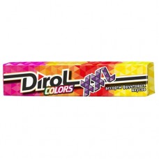 Dirol Colors XXL Жевательная резинка Ассорти фруктовых вкусов 19гр в магазинах Пятерочка