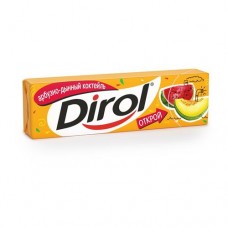DIROL Жев.рез.АРБУЗНО-ДЫННЫЙ КОКТ.13,6г в магазинах Пятерочка