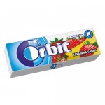 ORBIT Жев.рез.КЛУБНИКА/БАНАН 13.6г