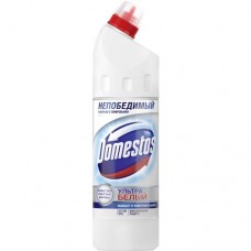 DOMESTOS СРЕДСТВО ЧИСТЯЩЕЕ ДЛЯ УНИТАЗА УЛЬТРА БЕЛЫЙ, 750МЛ в магазинах Пятерочка