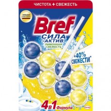 Средство для унитазов Bref, лимон, 2х50 г в магазинах Пятерочка