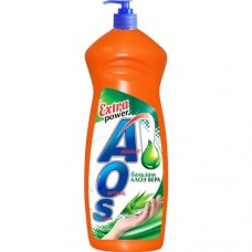 Средство для мытья посуды AOS Бальзам Алоэ вера 900 мл в магазинах Пятерочка