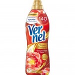 Кондиционер для белья концентрированный  Вернель Ароматерапия Чувственная Роза  870мл.