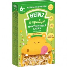 Прод.дет.пит.д/дет.ран.возр., прод.прикорма на зерн.осн., Каша сухая безмолочная быстрорастворимая Многозерновая кашка из 5 злаков 6мес+, 180гр в магазинах Пятерочка