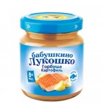 БАБ.ЛУКОШ.Пюре горб/карт.рас-рыб.д/п100г