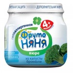 Пюре Фрутоняня из капусты брокколи 80г