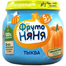 Пюре ФрутоНяня из тыквы 80г в магазинах Пятерочка