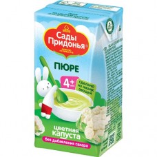 Сады Придонья Пюре из цвет.капусты д/дет.пит.125г в магазинах Пятерочка
