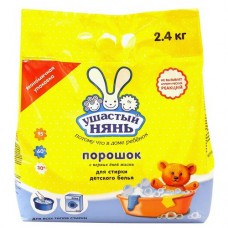 Стиральный порошок Ушастый нянь, детский, 2,4 кг в магазинах Пятерочка