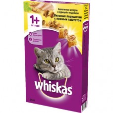 Корм для кошек Whiskas, сухой, курица-индейка, 350 г в магазинах Пятерочка