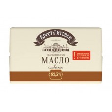 Масло сл-слив Сав.Пр Брест-Литов 82,5% 180г св/у в магазинах Верный
