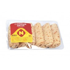 П/ф Блинчики Останкино с куриным мясом в пл. 420г в магазинах Верный