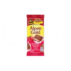 Шоколад Alpen Gold мол клубнич-йогурт.начинка 85г в магазинах Верный