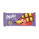 Шоколад Milka молочный с печеньем 87г