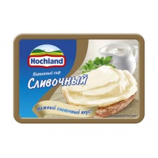Сыр плавл Hochland Сливочный ванна 200г в магазинах Верный