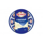 Сыр плавл Президент Сливочный круг 140г св/у