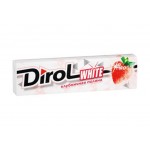 Ж/резинка Dirol 13,6г White со вкусом клубники