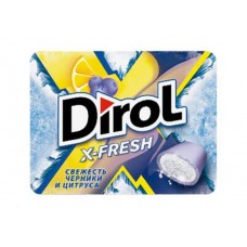 Ж/резинка Dirol X-Fresh 16г б/с Черника-цитр.фрукт в магазинах Верный