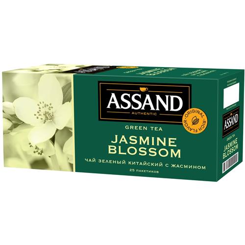 ЧАЙ ЗЕЛЕНЫЙ КИТАЙСКИЙ С ЖАСМИНОМ GREEN TEA JASMINE Blossom ASSAND
