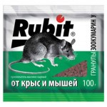 Гранулы Rubit Зоокумарин+, 100 г (kastd) Гранулы Rubit Зоокумарин+, 100 г (kastd)