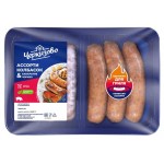 Ассорти колбасок Черкизово Баварские и Чоризо охлажденное, 540 г (kastd) Ассорти колбасок Черкизово Баварские и Чоризо охлажденное, 540 г (kastd)