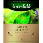 Чай Greenfield Green Melissa в пакетиках, 100 шт Чай Greenfield Green Melissa в пакетиках, 100 шт