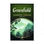 Чай Greenfield Jasmine Dream зеленый листовой, 100 г Чай Greenfield Jasmine Dream зеленый листовой, 100 г