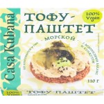Тофу-паштет CASA KUBANA Морской с кунжутом и водорослями вакаме, 110г Тофу-паштет CASA KUBANA Морской с кунжутом и водорослями вакаме, 110г