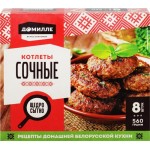 Котлеты ДОМИЛЛЕ Сочные, 560г Котлеты ДОМИЛЛЕ Сочные, 560г