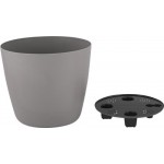 Горшок с дренажной вставкой INGREEN Vienna 9л d=25см, круглый, цвет французский платан, Арт. IG680210105 Горшок с дренажной вставкой INGREEN Vienna 9л d=25см, круглый, цвет французский платан, Арт. IG680210105