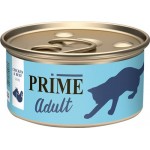 Корм консервированный для кошек PRIME Паштет Курица и говядина, 75г Корм консервированный для кошек PRIME Паштет Курица и говядина, 75г