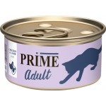 Корм консервированный для кошек PRIME Паштет Курица и ягненок, 75г Корм консервированный для кошек PRIME Паштет Курица и ягненок, 75г