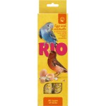 Палочки для всех видов птиц RIO с яйцом и ракушечником, 2х40г Палочки для всех видов птиц RIO с яйцом и ракушечником, 2х40г