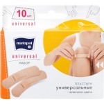 Пластыри MATOPAT Universal 19x76мм, 10шт Пластыри MATOPAT Universal 19x76мм, 10шт