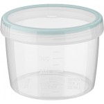 Банка Бытпласт Твист с завинчивающейся крышкой низкая 500мл в ассортименте Банка Бытпласт Твист с завинчивающейся крышкой низкая 500мл в ассортименте