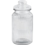 Банка стеклянная со стеклянной крышкой 1.3л Банка стеклянная со стеклянной крышкой 1.3л