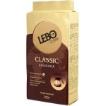 Кофе молотый Lebo Coffee Classic Арабика 250г Кофе молотый Lebo Coffee Classic Арабика 250г