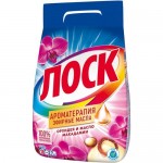 Cтиральный порошок Losk Ароматерапия орхидея и масло макадамии, 2.7кг