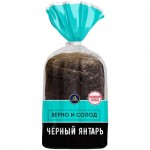 Хлебец Каравай Чёрный Янтарь наливной зерно и солод, 300г Хлебец Каравай Чёрный Янтарь наливной зерно и солод, 300г