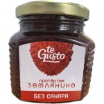 Земляника Te Gusto садовая протертая с яблочным соком, 300г Земляника Te Gusto садовая протертая с яблочным соком, 300г