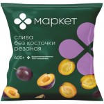 Слива без косточки быстрозамороженная Маркет Перекрёсток, 400г Слива без косточки быстрозамороженная Маркет Перекрёсток, 400г