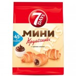 7DAYS Мини Круассаны с кремом  Какао  105г